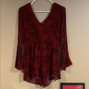 Wet seal romper